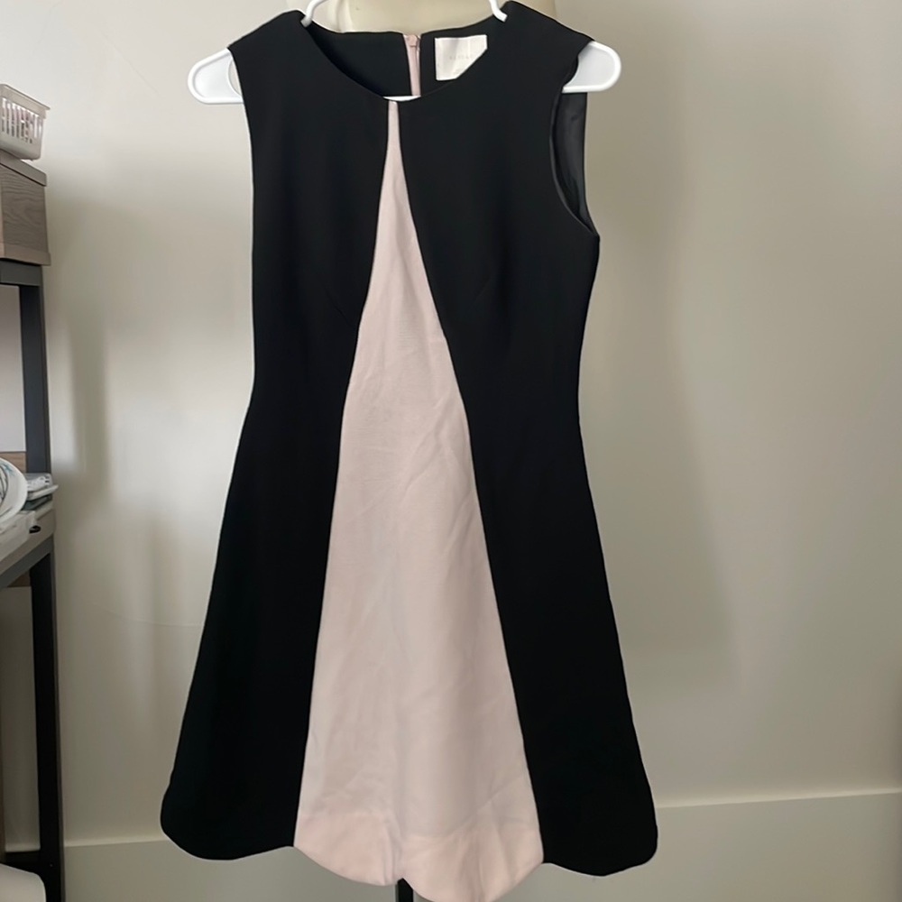 Black and white dress